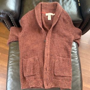 Marbled red cardigan from H&M